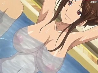 Beach Unshaded que muestra apagado cuerpo caliente, amor bikini hentai niñas. cuerpo caliente culo lindo, hermoso