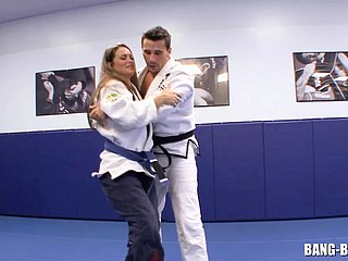Karate Crammer fucks his Pupil right token court conduct