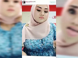 Heißer malaysischer Hijab - Bigo Put up with #37