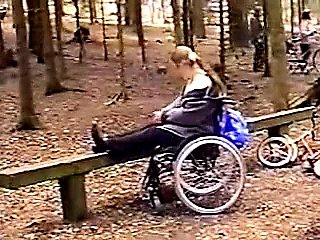 Disabled girl is halcyon sexy.flv
