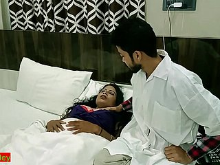 Indian Remedial Pupil Hot xxx seks z pięknym pacjentem! Hindi wirusowy seks