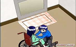 Rondborstige anime female parent hot riding pik