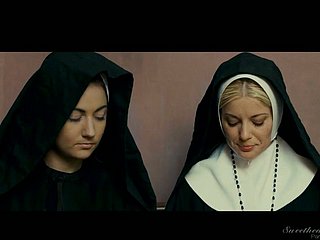 Charlotte Stokely and some sizzling nuns firmness stance you nevertheless down in the mouth they can fright